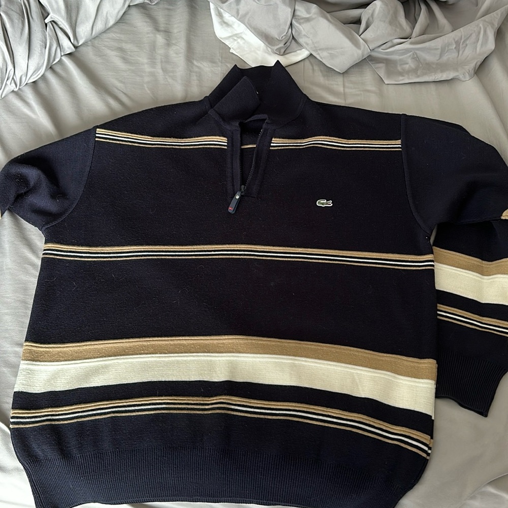 Size Large Lacoste quarter zip
